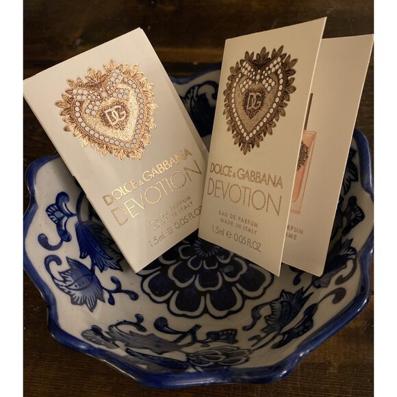 Dolce & Gabbana Devotion EDP Spray Women 0.05OZ/1.5ML Travel Sample Pack of 2 - Picture 2 of 2
